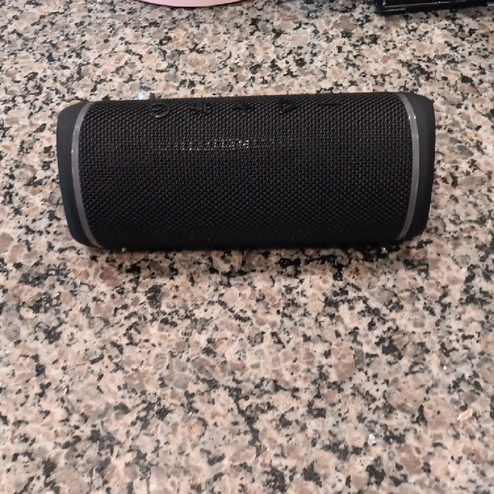 Portable Black Bluetooth Speaker - Compact Wireless Audio